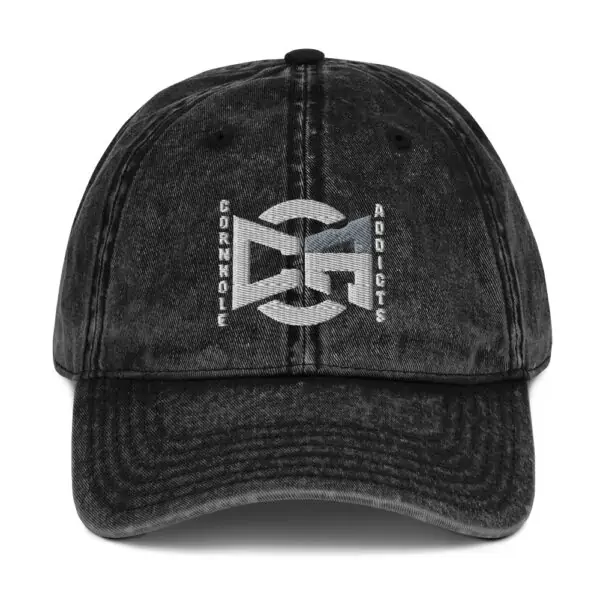 Emblem on Vintage Cotton Twill Cap - Image 2