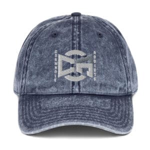 Emblem on Vintage Cotton Twill Cap