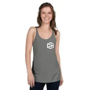 womens racerback tank top premium heather front 63055c20d2101