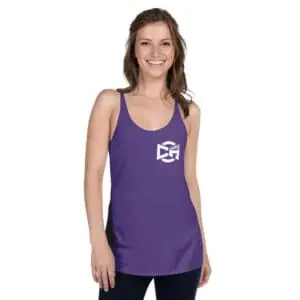 womens racerback tank top purple rush front 63055c20d3d66