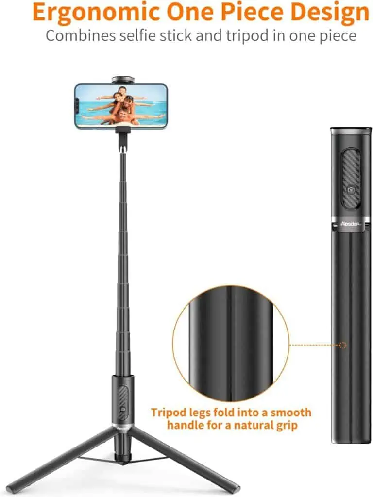 Tripod with Bluetooth Remote - Image 3