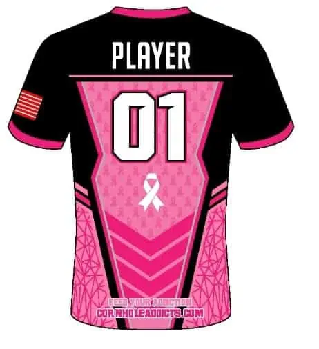 Breast Cancer Awareness Cornhole Jersey