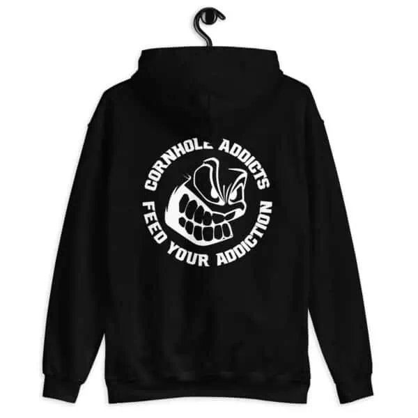 Emblem Front Chest with Full Back Logo Hoodie - Image 3