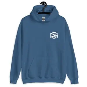 Emblem Front Chest with Full Back Logo Hoodie