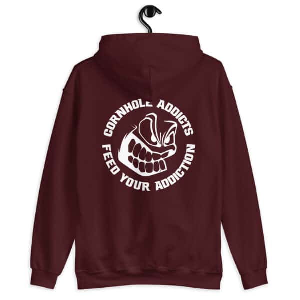Emblem Front Chest with Full Back Logo Hoodie - Image 7