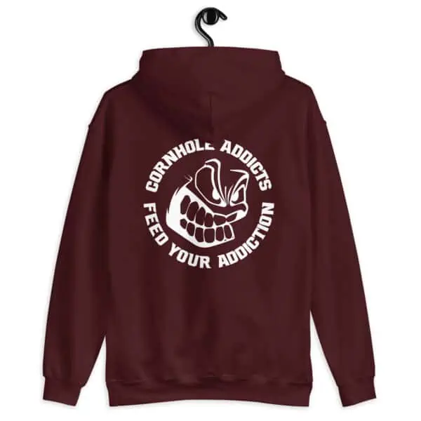 Emblem Front Chest with Full Back Logo Hoodie - Image 7