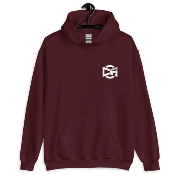Emblem Front Chest with Full Back Logo Hoodie - Image 6