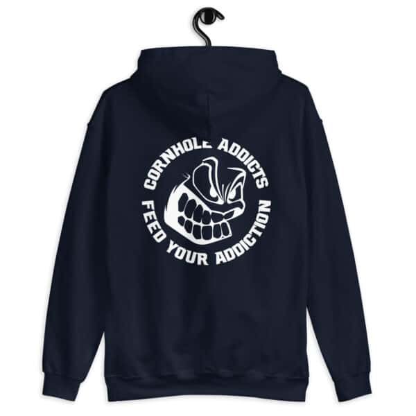 Emblem Front Chest with Full Back Logo Hoodie - Image 5