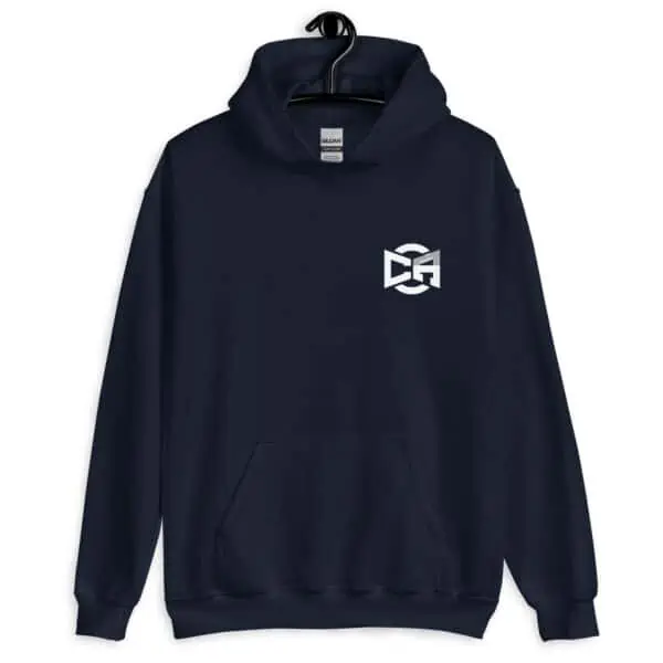 Emblem Front Chest with Full Back Logo Hoodie - Image 4