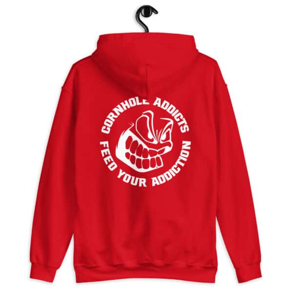 Emblem Front Chest with Full Back Logo Hoodie - Image 9
