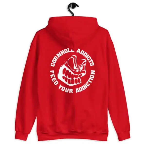 Emblem Front Chest with Full Back Logo Hoodie - Image 9