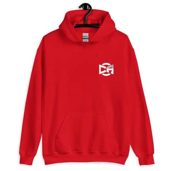 Emblem Front Chest with Full Back Logo Hoodie - Image 8