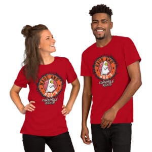 unisex staple t shirt red front 632222efd2c04