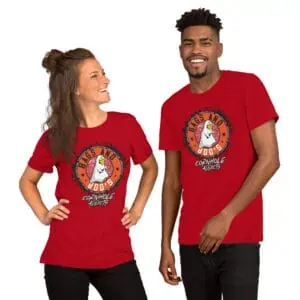 unisex staple t shirt red front 632222efd2c04