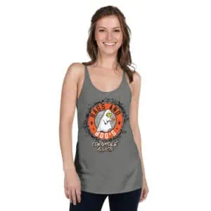 Bags and Boo's Halloween Women's Racerback Tank
