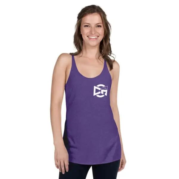 Emblem Over Chest Racerback Tank - Image 3