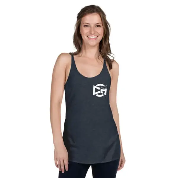 Emblem Over Chest Racerback Tank - Image 2
