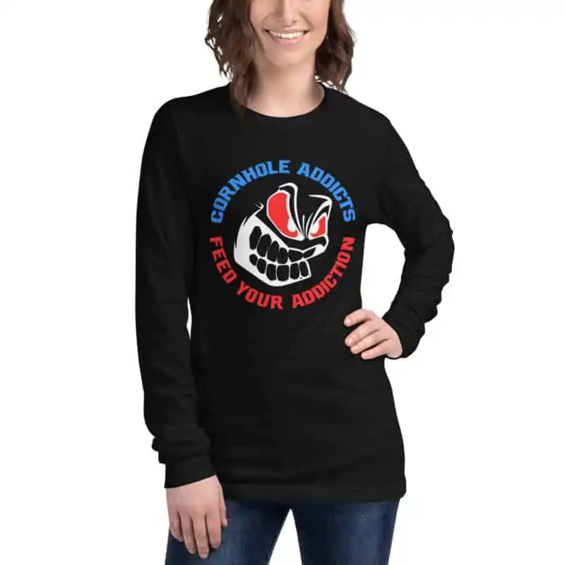 unisex long sleeve tee black front 63585d7c7d771