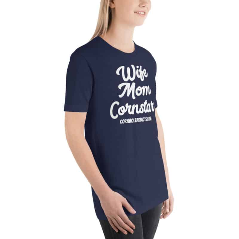 unisex staple t shirt navy right front 6356f2d594188