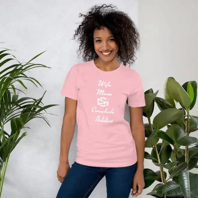 unisex staple t shirt pink front 6355cc9120150