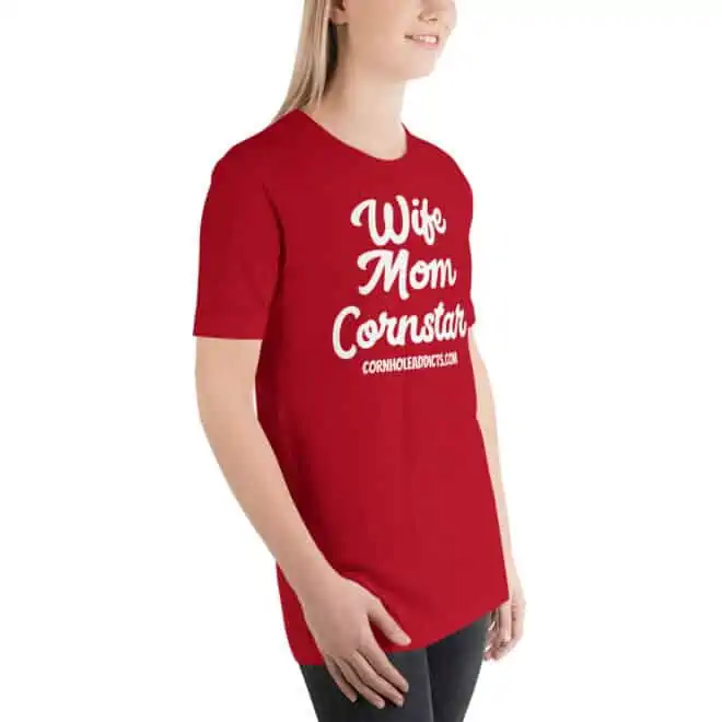 unisex staple t shirt red right front 6356f2d595a3b