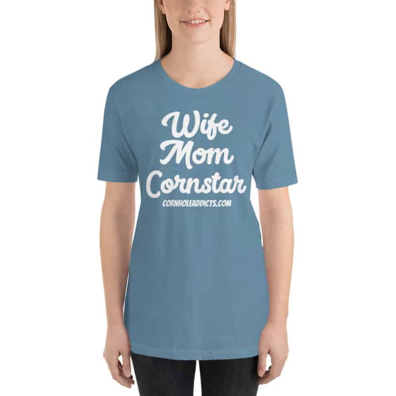 unisex staple t shirt steel blue front 6356f2d59f455