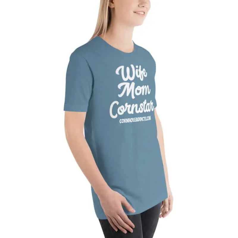 unisex staple t shirt steel blue right front 6356f2d5a1d8b
