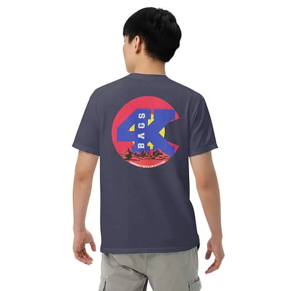 4K Bags Collab Comfort Colors T-Shirt - Image 6