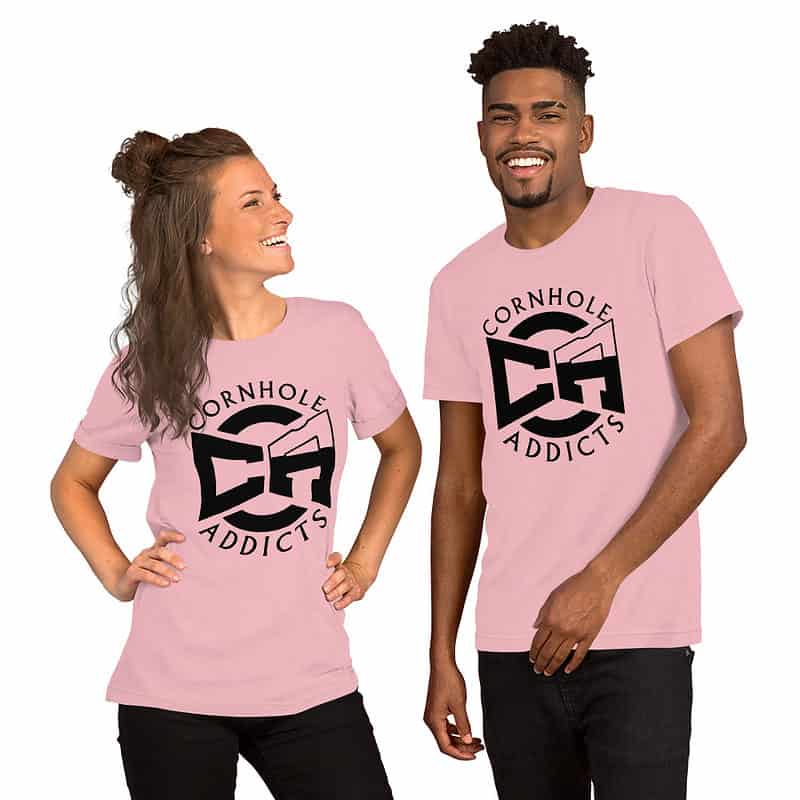 unisex staple t shirt pink front 6371758d2bced