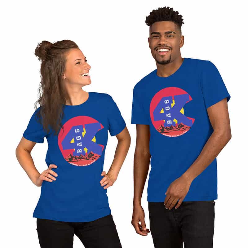 unisex staple t shirt true royal front 6383e561198b3