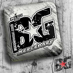 BG Cornhole Mercenary White