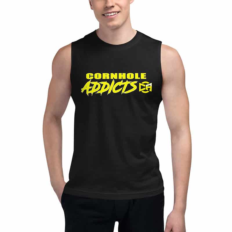 unisex muscle shirt black front 63af1d27257cf