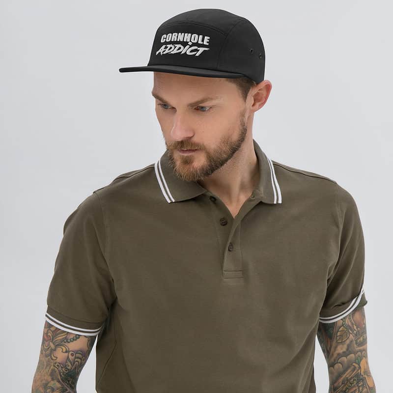 5 panel cap black front 63cc8c41e0a66