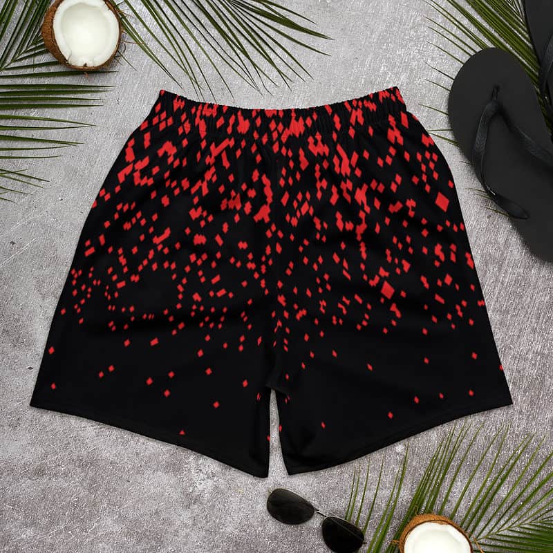 all over print mens recycled athletic shorts white back 63c809db6d746