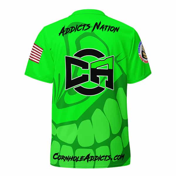 Lime Faded Sport Jersey - Image 2
