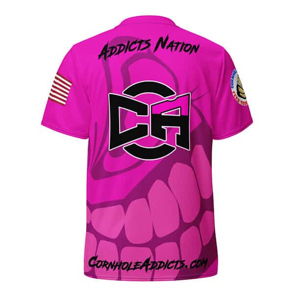 Pink Faded Sport Jersey - Image 2