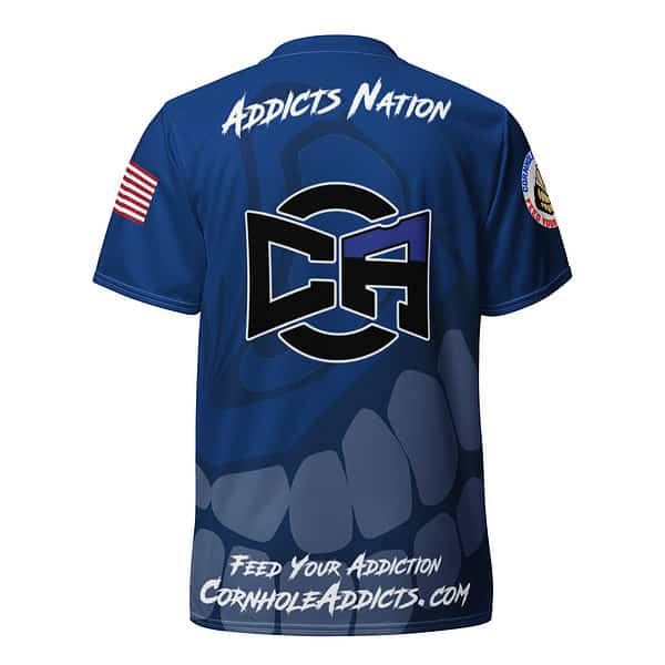 Blue Faded Sport Jersey - Image 2