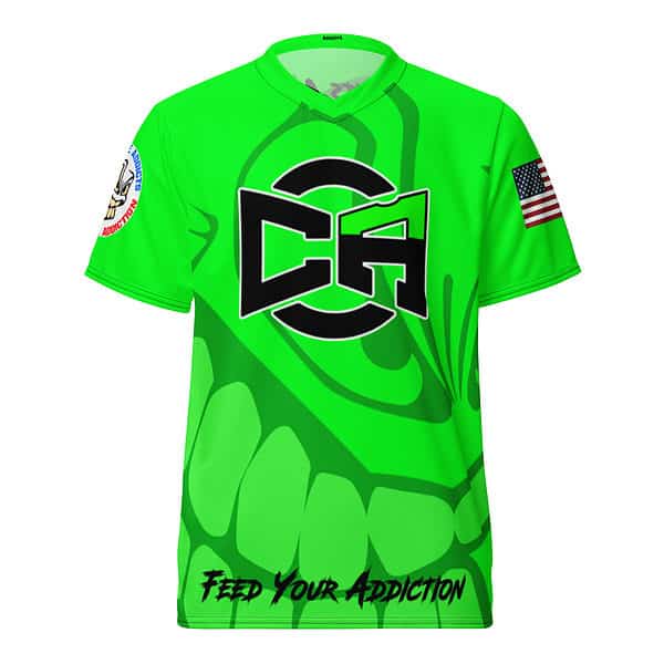 Lime Faded Sport Jersey
