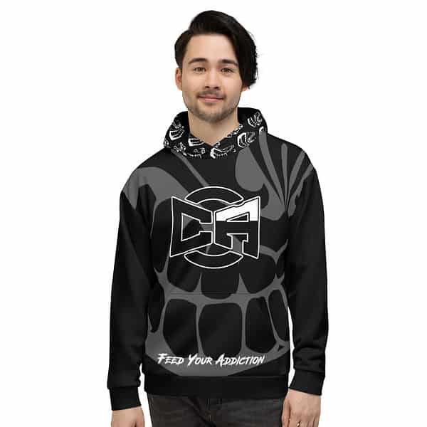 Blacked Out Faded Hoodie - Image 3