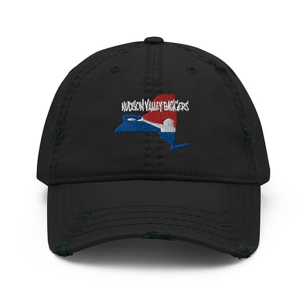 Hudson Valley Baggers Distressed Dad Hat - Image 2