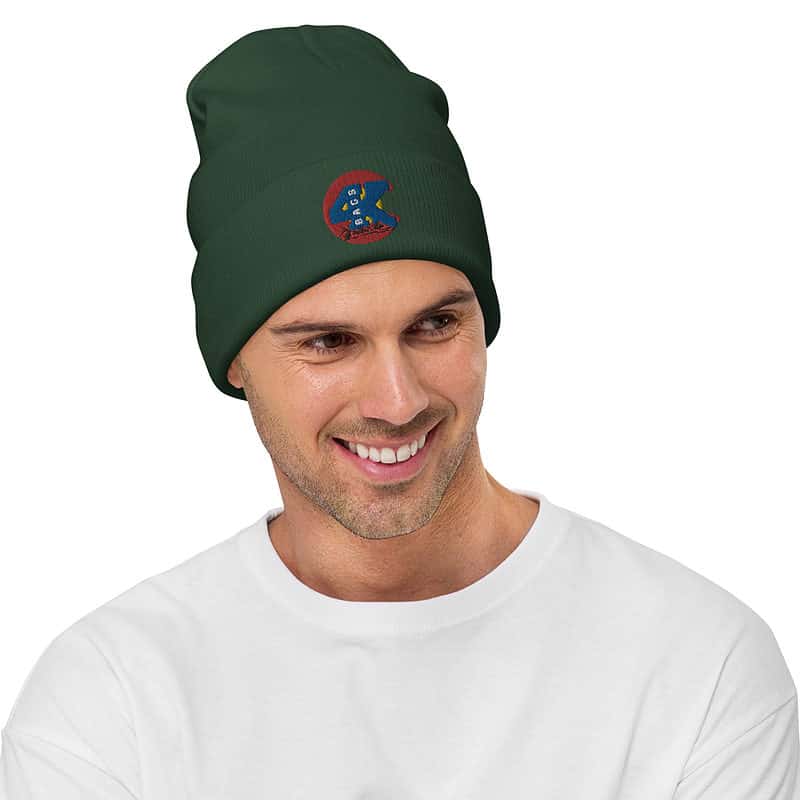 knit beanie dark green front 63b71e960a29d