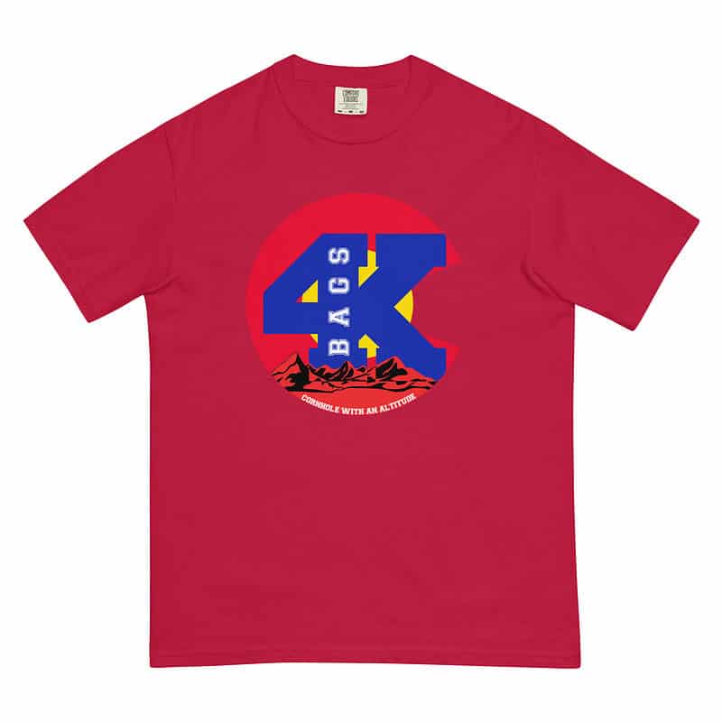 mens garment dyed heavyweight t shirt red front 63c58122153b1
