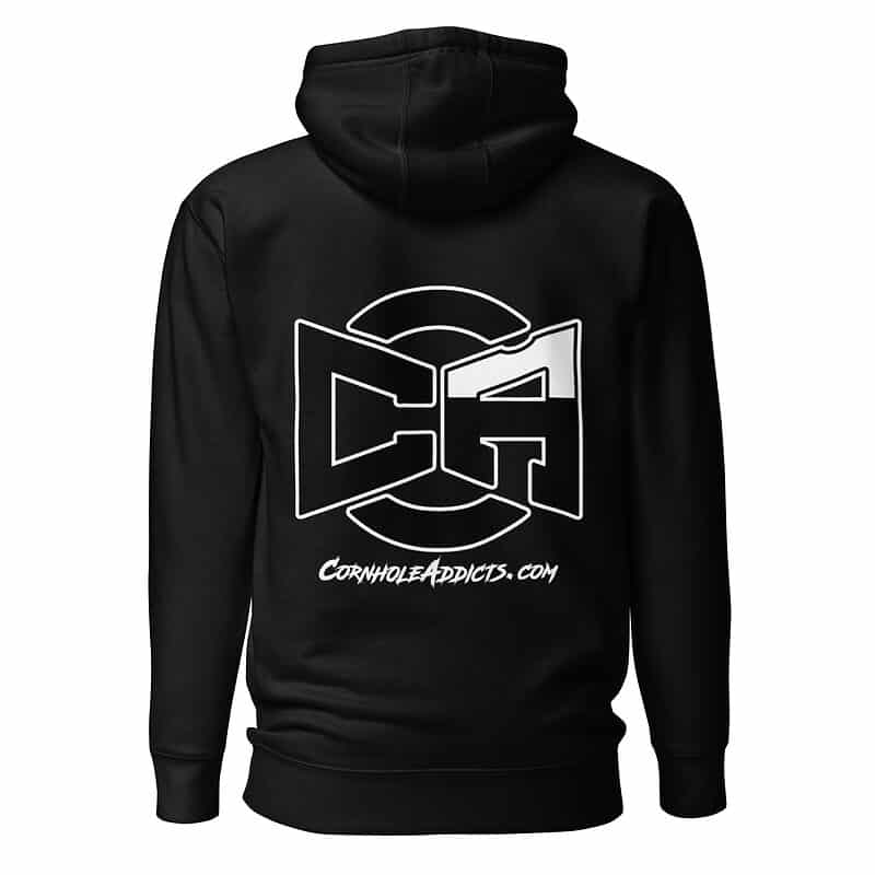 unisex premium hoodie black back 63d2e775b2704