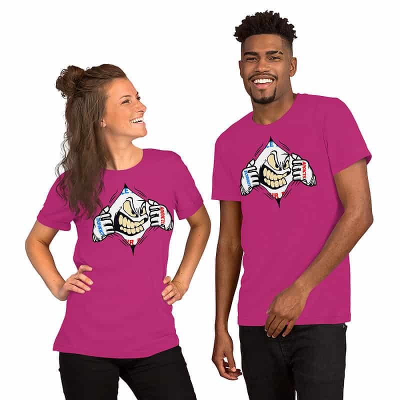 unisex staple t shirt berry front 63d0559b34bbf