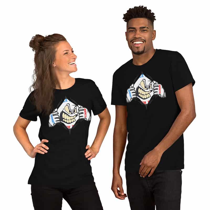 unisex staple t shirt black front 63d0559b33ed4