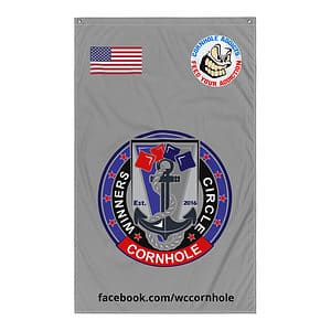 Winners Circle Cornhole Flag