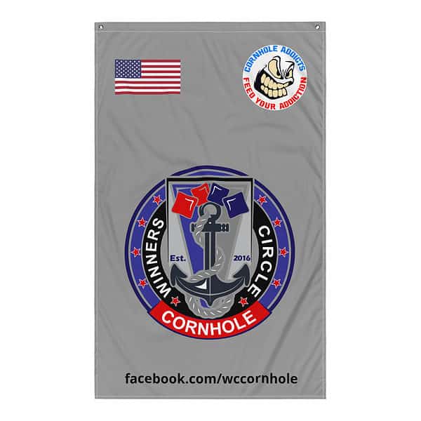 Winners Circle Cornhole Flag