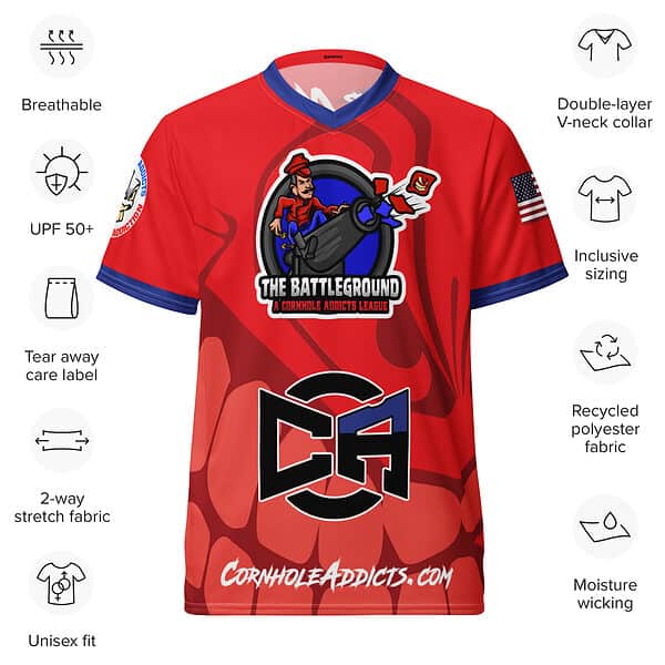 Battleground Cornhole Sport Jersey - Image 2