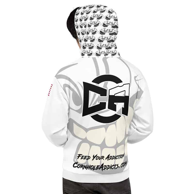 all over print unisex hoodie white back 63dd8cf982653