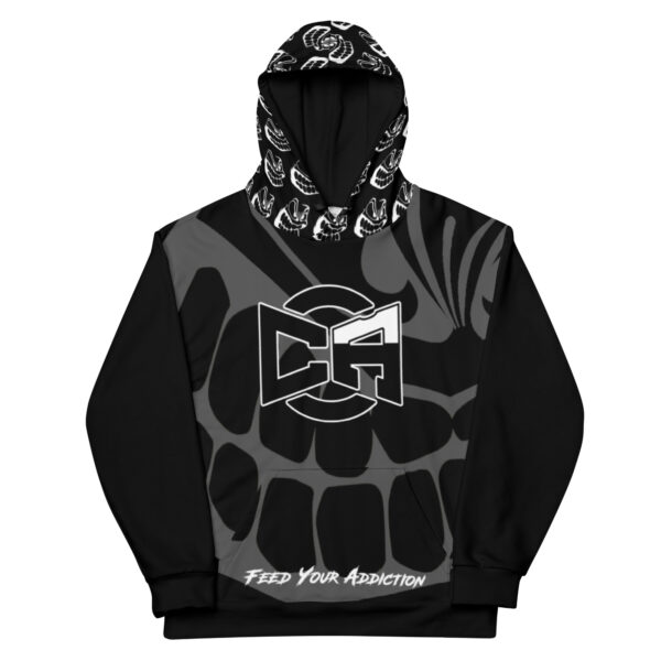 Baggers Addicts All Over Print Hoodie